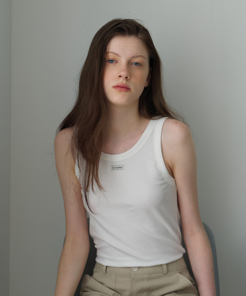 BUT'TON(ボッタン)の「Silket Two-Way Sleeveless (Ivory)(Tシャツ/カットソー・レディース・その他・FREE)」の1枚目の写真