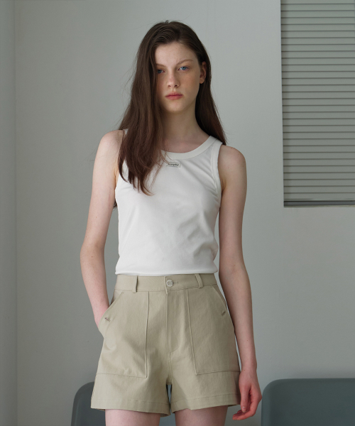BUT'TON(ボッタン)の「Silket Two-Way Sleeveless (Ivory)(Tシャツ/カットソー・レディース・その他・FREE)」の3枚目の写真