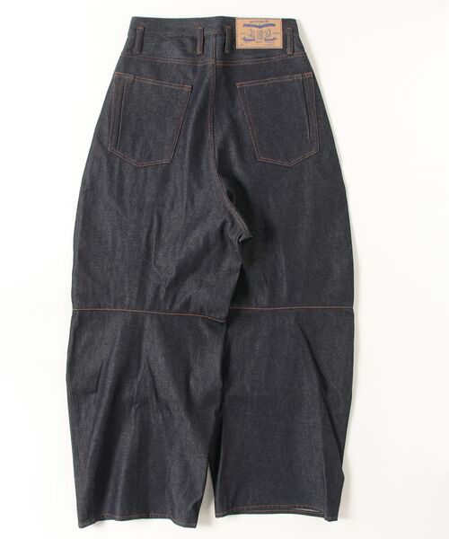 SHINYAKOZUKA（シンヤコヅカ）の「【SHINYAKOZUKA】 ORDINARY CITY BAGGY（デニムパンツ・メンズ・インディゴブルー/ブラック・SMALL/X-SMALL）」の12枚目の写真