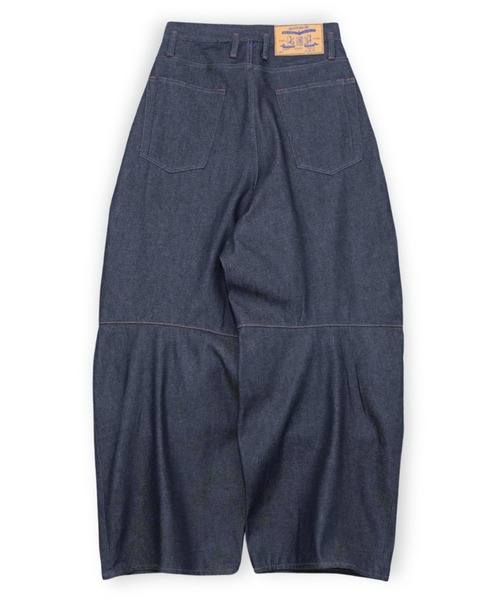 SHINYAKOZUKA（シンヤコヅカ）の「【SHINYAKOZUKA】 ORDINARY CITY BAGGY（デニムパンツ・メンズ・インディゴブルー/ブラック・SMALL/X-SMALL）」の7枚目の写真