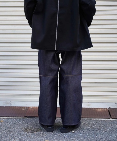 SHINYAKOZUKA（シンヤコヅカ）の「【SHINYAKOZUKA】 ORDINARY CITY BAGGY（デニムパンツ・メンズ・インディゴブルー/ブラック・SMALL/X-SMALL）」の11枚目の写真