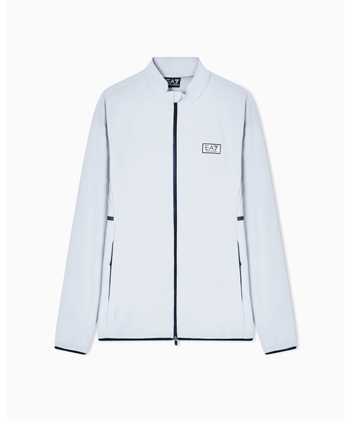 EMPORIO ARMANI EA7（エンポリオアルマーニイーエーセブン）の「【エンポリオ アルマーニ EA7】Dynamic Athlete ジップアップ スウェットシャツ VENTUS7テクニカルファブリック（スウェット・メンズ・ブラック/ブルー系・LARGE/MEDIUM/SMALL/X-LARGE）」の3枚目の写真