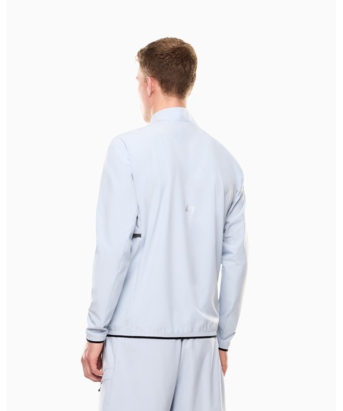 EMPORIO ARMANI EA7（エンポリオアルマーニイーエーセブン）の「【エンポリオ アルマーニ EA7】Dynamic Athlete ジップアップ スウェットシャツ VENTUS7テクニカルファブリック（スウェット・メンズ・ブラック/ブルー系・LARGE/MEDIUM/SMALL/X-LARGE）」の4枚目の写真