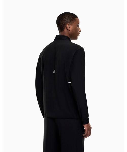 EMPORIO ARMANI EA7（エンポリオアルマーニイーエーセブン）の「【エンポリオ アルマーニ EA7】Dynamic Athlete ジップアップ スウェットシャツ VENTUS7テクニカルファブリック（スウェット・メンズ・ブラック/ブルー系・LARGE/MEDIUM/SMALL/X-LARGE）」の8枚目の写真