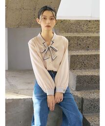 TONAL（トーナル）の「スカーフタイドッキングブラウス（シャツ/ブラウス）」