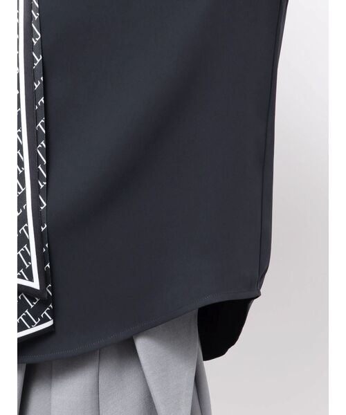 TONAL（トーナル）の「スカーフタイドッキングブラウス（シャツ/ブラウス・レディース・ライトブルー/ネイビー/ピンク/グレー/オフホワイト・MEDIUM）」の13枚目の写真