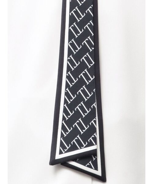 TONAL（トーナル）の「スカーフタイドッキングブラウス（シャツ/ブラウス・レディース・ライトブルー/ネイビー/ピンク/グレー/オフホワイト・MEDIUM）」の16枚目の写真