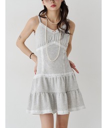 jouetie | レースドッキングスウェットキャミワンピース(ワンピース)