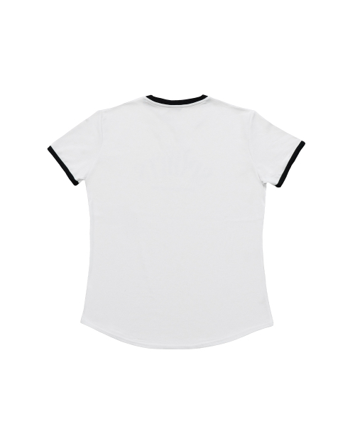 PHERMENON(フェルメノン)の「マッスルフィットリンガー半袖Tシャツ - ホワイト(Tシャツ/カットソー・メンズ・その他・1/2/3)」の6枚目の写真