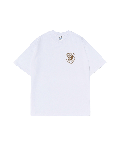 BLACK BRIAR(ブラックブライアー)の「サーフクラブロゴTシャツ(ホワイト)(Tシャツ/カットソー・レディース・その他・M/L/2XL/XL)」の1枚目の写真