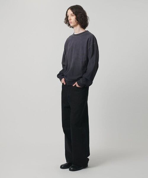 MONKEY TIME（モンキータイム）の「サンフェード フレンチテリー クルーネック スウェット（スウェット・メンズ・レッド/ブラック・XL/L/M/S）」の5枚目の写真