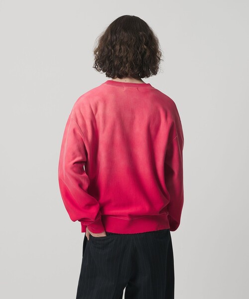 MONKEY TIME（モンキータイム）の「サンフェード フレンチテリー クルーネック スウェット（スウェット・メンズ・レッド/ブラック・XL/L/M/S）」の8枚目の写真