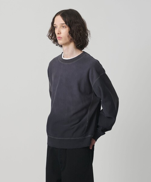 MONKEY TIME（モンキータイム）の「サンフェード フレンチテリー クルーネック スウェット（スウェット・メンズ・レッド/ブラック・XL/L/M/S）」の12枚目の写真