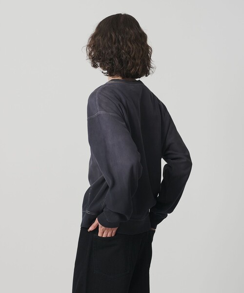 MONKEY TIME（モンキータイム）の「サンフェード フレンチテリー クルーネック スウェット（スウェット・メンズ・レッド/ブラック・XL/L/M/S）」の13枚目の写真