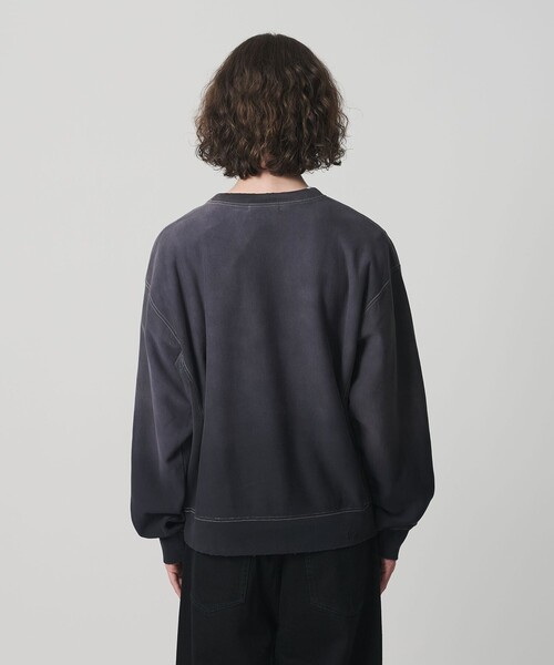 MONKEY TIME（モンキータイム）の「サンフェード フレンチテリー クルーネック スウェット（スウェット・メンズ・レッド/ブラック・XL/L/M/S）」の14枚目の写真