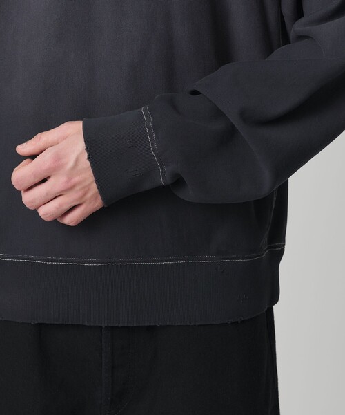 MONKEY TIME（モンキータイム）の「サンフェード フレンチテリー クルーネック スウェット（スウェット・メンズ・レッド/ブラック・XL/L/M/S）」の15枚目の写真