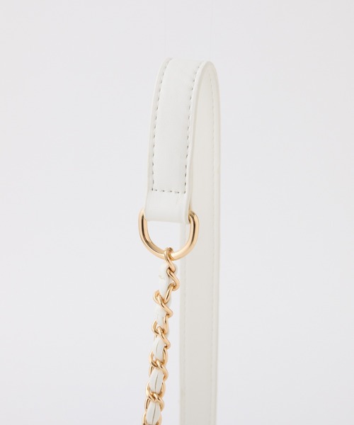 one after another NICE CLAUP(ワンアフターアナザーナイスクラップ)の「キルティングミニリュック(バックパック/リュック・レディース・アイボリー/ブラック/サックスブルー・FREE)」の7枚目の写真