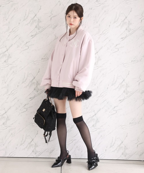 one after another NICE CLAUP(ワンアフターアナザーナイスクラップ)の「キルティングミニリュック(バックパック/リュック・レディース・アイボリー/ブラック/サックスブルー・FREE)」の16枚目の写真