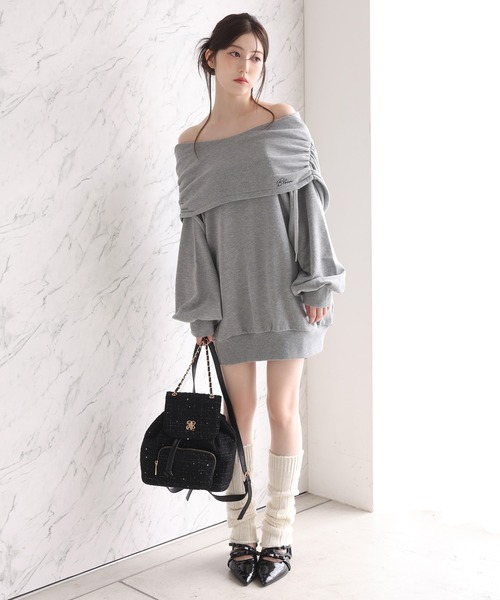 one after another NICE CLAUP(ワンアフターアナザーナイスクラップ)の「キルティングミニリュック(バックパック/リュック・レディース・アイボリー/ブラック/サックスブルー・FREE)」の18枚目の写真