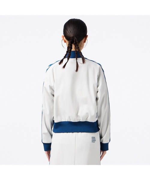 hummel（ヒュンメル）の「hummel/ヒュンメル HMP  ﾄﾗｯｸｼﾞｬｹｯﾄ（ジャージ・レディース・ブラック/ライトグレー/チェック/ブルー/ブラウン・M/L/S）」の9枚目の写真