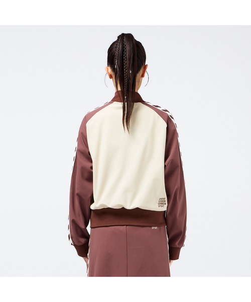 hummel（ヒュンメル）の「hummel/ヒュンメル HMP  ﾄﾗｯｸｼﾞｬｹｯﾄ（ジャージ・レディース・ブラック/ライトグレー/チェック/ブルー/ブラウン・M/L/S）」の15枚目の写真