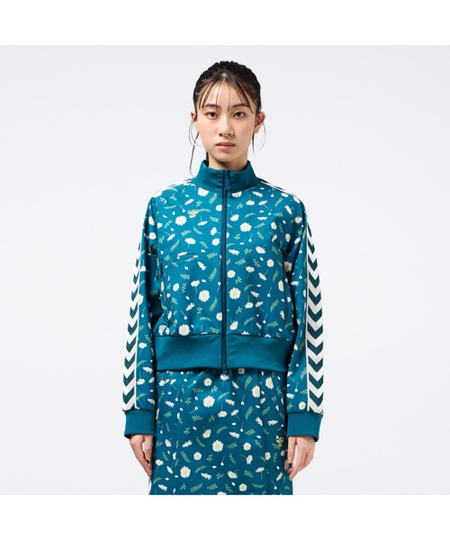 hummel（ヒュンメル）の「hummel/ヒュンメル HMP  ﾄﾗｯｸｼﾞｬｹｯﾄ（ジャージ・レディース・ブラック/ライトグレー/チェック/ブルー/ブラウン・M/L/S）」の14枚目の写真