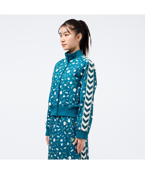 hummel（ヒュンメル）の「hummel/ヒュンメル HMP  ﾄﾗｯｸｼﾞｬｹｯﾄ（ジャージ・レディース・ブラック/ライトグレー/チェック/ブルー/ブラウン・M/L/S）」の13枚目の写真