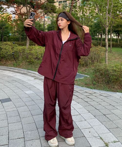 LMCの「OG WINDBREAKER JACKET burgundy(ナイロンジャケット・レディース・その他・S/M/L)」の21枚目の写真