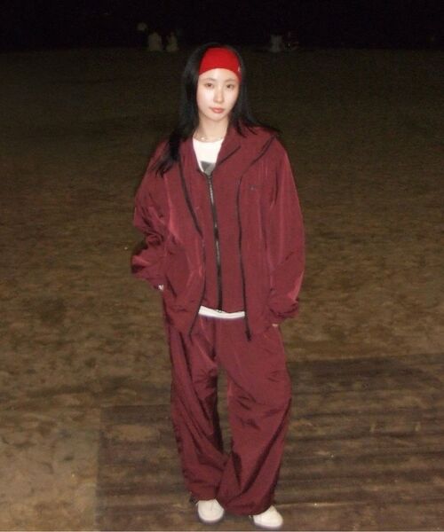 LMCの「OG WINDBREAKER JACKET burgundy(ナイロンジャケット・レディース・その他・S/M/L)」の17枚目の写真