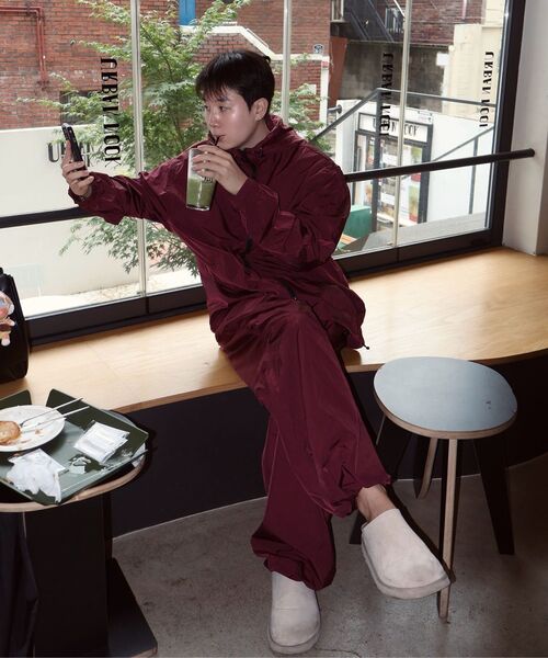 LMCの「OG WINDBREAKER JACKET burgundy(ナイロンジャケット・レディース・その他・S/M/L)」の13枚目の写真