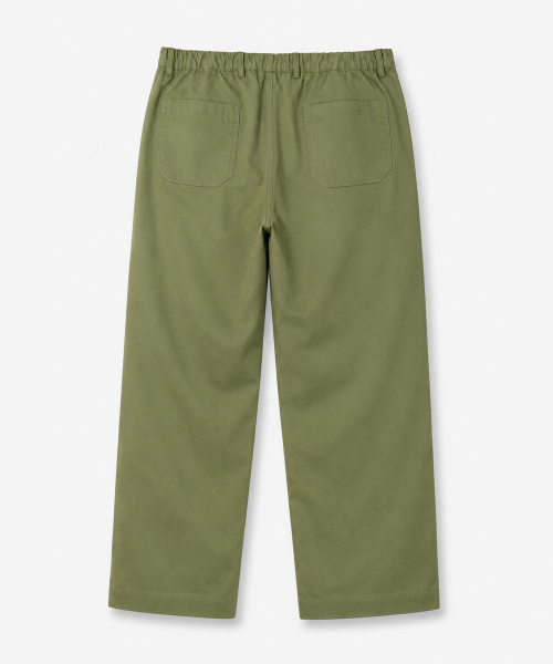 LENGAGEMENT（ランガージュマン）の「ワイドペルティグチノパンツ[カーキ]（その他パンツ・レディース・その他・L/M/S）」の2枚目の写真