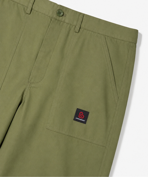 LENGAGEMENT（ランガージュマン）の「ワイドペルティグチノパンツ[カーキ]（その他パンツ・レディース・その他・L/M/S）」の3枚目の写真
