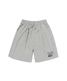 レタリングロゴショートパンツ(グレー)