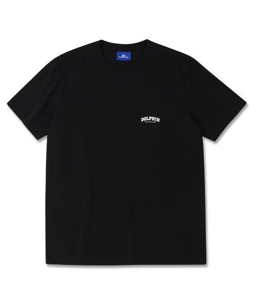 DOLPHIN WAVE APPAREL(ドルフィンウェーブアパレル)の「ドルフィンアーチロゴTシャツブラック(Tシャツ/カットソー・メンズ・その他・M/L/XL/XXL)」の1枚目の写真