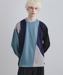 tk.TAKEO KIKUCHI | ダイヤゴナルブランケットカットソー(Tシャツ/カットソー)