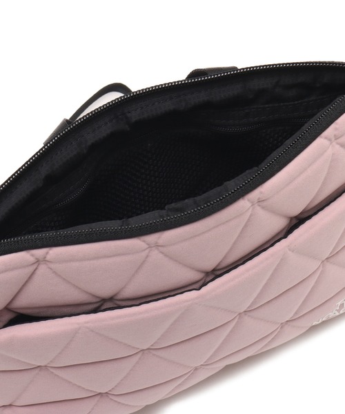 THE NORTH FACE(ザノースフェイス)の「THE NORTH FACE Geoface Pouch / ザ ノース フェイス ジオフェイス ポーチ(ボディバッグ/ウエストポーチ・メンズ・オフホワイト/ピンク・FREE)」の7枚目の写真