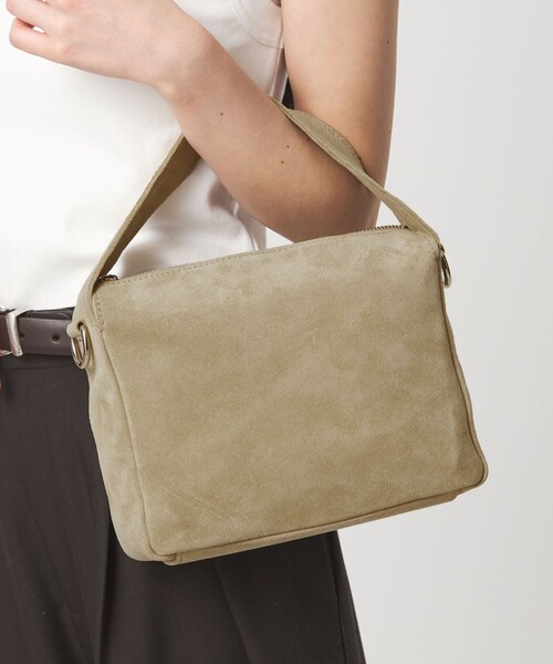【美品】PRATO MADE IN ITALY 【別注】ボディバッグ PRATO MADE IN ITALY＞ワンハンドルバッグ（トートバッグ）｜green