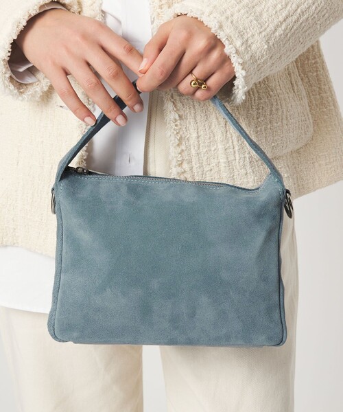 【美品】PRATO MADE IN ITALY 【別注】ボディバッグ PRATO MADE IN ITALY＞ワンハンドルバッグ（トートバッグ）｜green