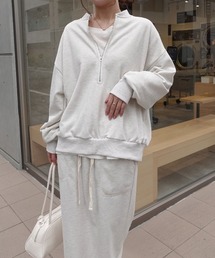 CORNERS | ハーフジップスウェット【セットアップ可能】(スウェット)