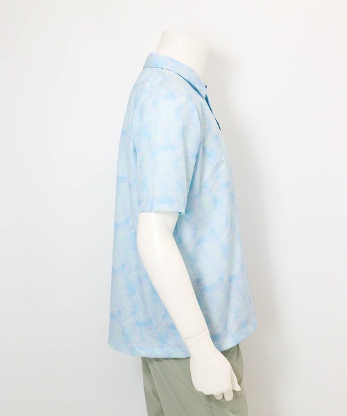 archivio(アルチビオ)の「<MENS>プリズム柄撥水ポロシャツ(ポロシャツ・メンズ・ライトパープル/ライトブルー/ブルー・M/L/LL)」の9枚目の写真