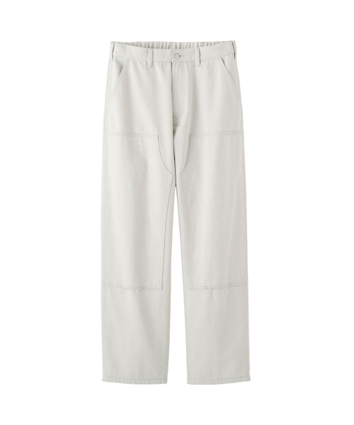 MUJI Labo（ムジラボ）の「〔MUJI Labo〕紳士　再生コットンダブルニーパンツ（その他パンツ・メンズ・オフホワイト・M/L/S）」の8枚目の写真