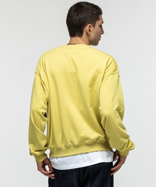 ILL'S（イルズ）の「GRAPHIC PULLOVER SWEAT / グラフィックプリント プルオーバー クルースウェット メンズ レディース ユニセックス（スウェット・メンズ・イエロー/ブラック/スカイブルー・M/L）」の5枚目の写真