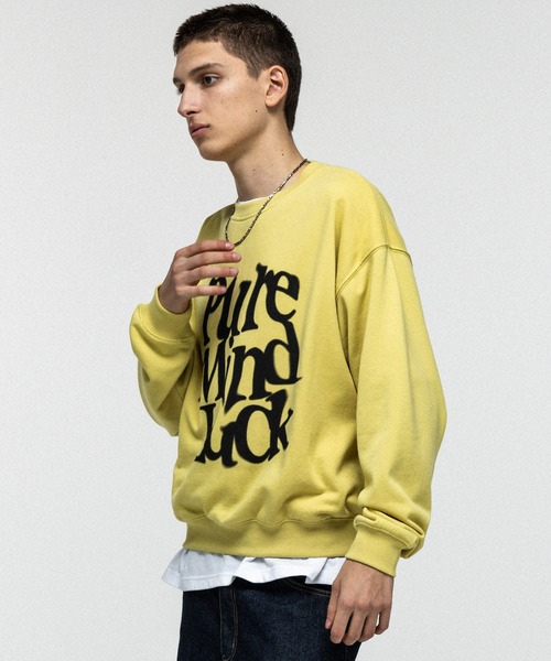 ILL'S（イルズ）の「GRAPHIC PULLOVER SWEAT / グラフィックプリント プルオーバー クルースウェット メンズ レディース ユニセックス（スウェット・メンズ・イエロー/ブラック/スカイブルー・M/L）」の17枚目の写真