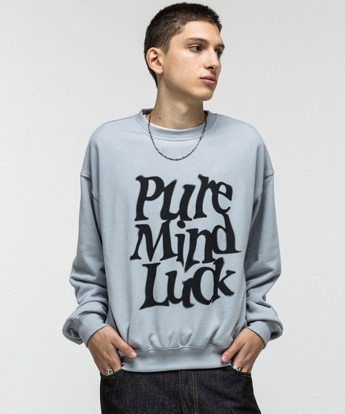 ILL'S（イルズ）の「GRAPHIC PULLOVER SWEAT / グラフィックプリント プルオーバー クルースウェット メンズ レディース ユニセックス（スウェット・メンズ・イエロー/ブラック/スカイブルー・M/L）」の11枚目の写真