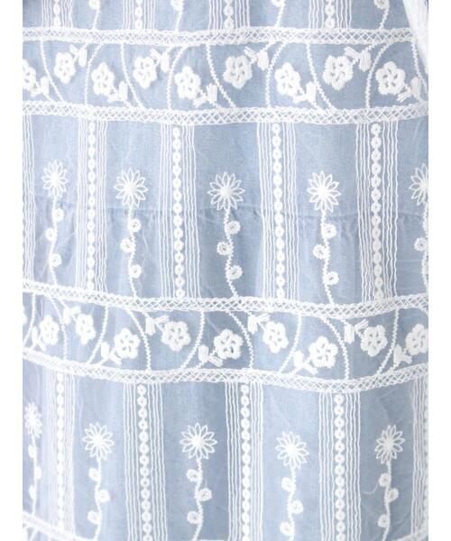 Samansa Mos2（サマンサ モスモス）の「裾スカラップレースベスト（シャツ/ブラウス・レディース・オフホワイト/ブラック・F）」の20枚目の写真