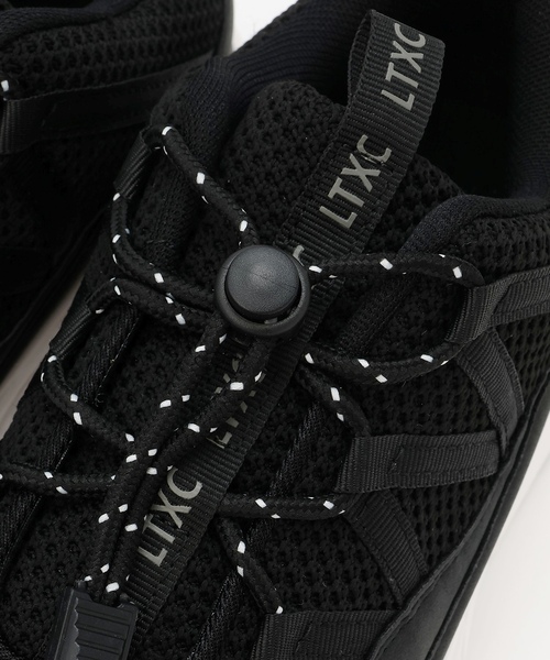 LOVETOXIC（ラブトキシック）の「【LTXC】軽量ドローコードスニーカー（スニーカー・キッズ・ブラック/ホワイト・L/S/M）」の10枚目の写真