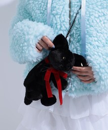 mmts | "ミュウ" ぬいぐるみ BAG 旅行 猫 ユニセックス ライブ ギフト 推し活 バッグ(トートバッグ)