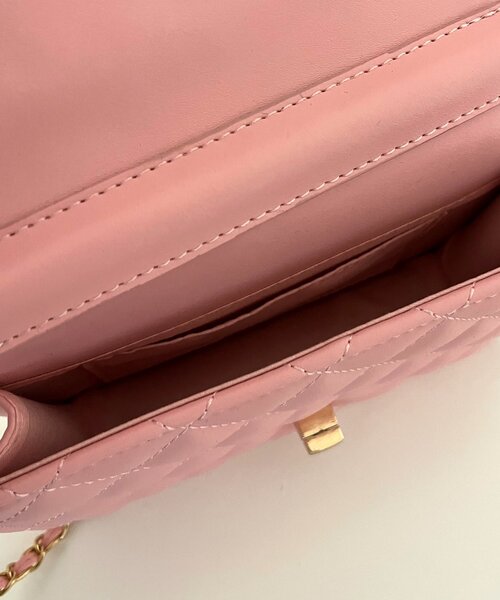 prose verse(プロズヴェール)の「ミニチェーンショルダーバッグ(トートバッグ・レディース・ブラック/ピンク/レッド/シルバー・FREE)」の6枚目の写真