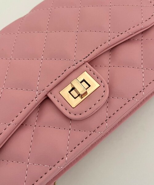 prose verse(プロズヴェール)の「ミニチェーンショルダーバッグ(トートバッグ・レディース・ブラック/ピンク/レッド/シルバー・FREE)」の7枚目の写真