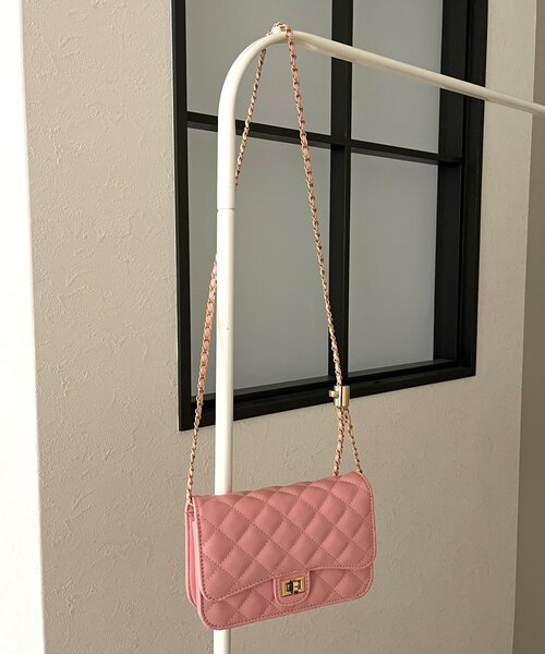 prose verse(プロズヴェール)の「ミニチェーンショルダーバッグ(トートバッグ・レディース・ブラック/ピンク/レッド/シルバー・FREE)」の9枚目の写真